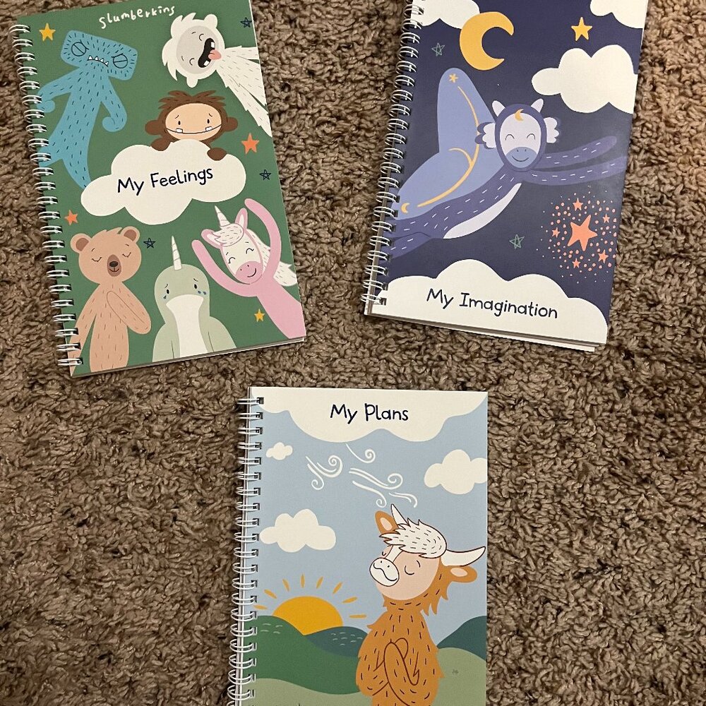NWT Slumberkins Journals 3 Pack